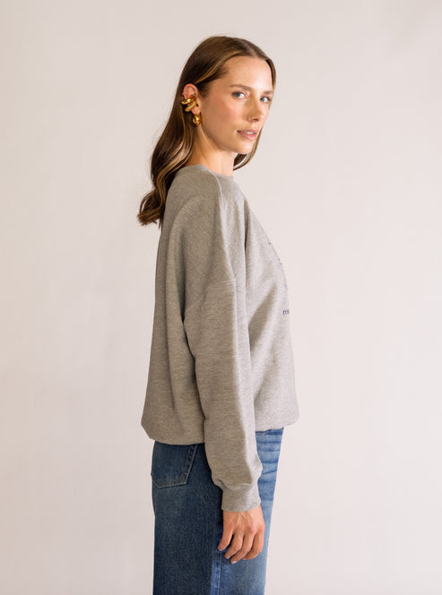 Ocean Basics Crewneck, Gris Claro