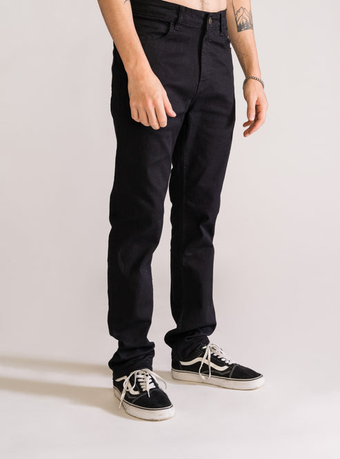 U Know Da Drill Slim Fit Jeans, Negro