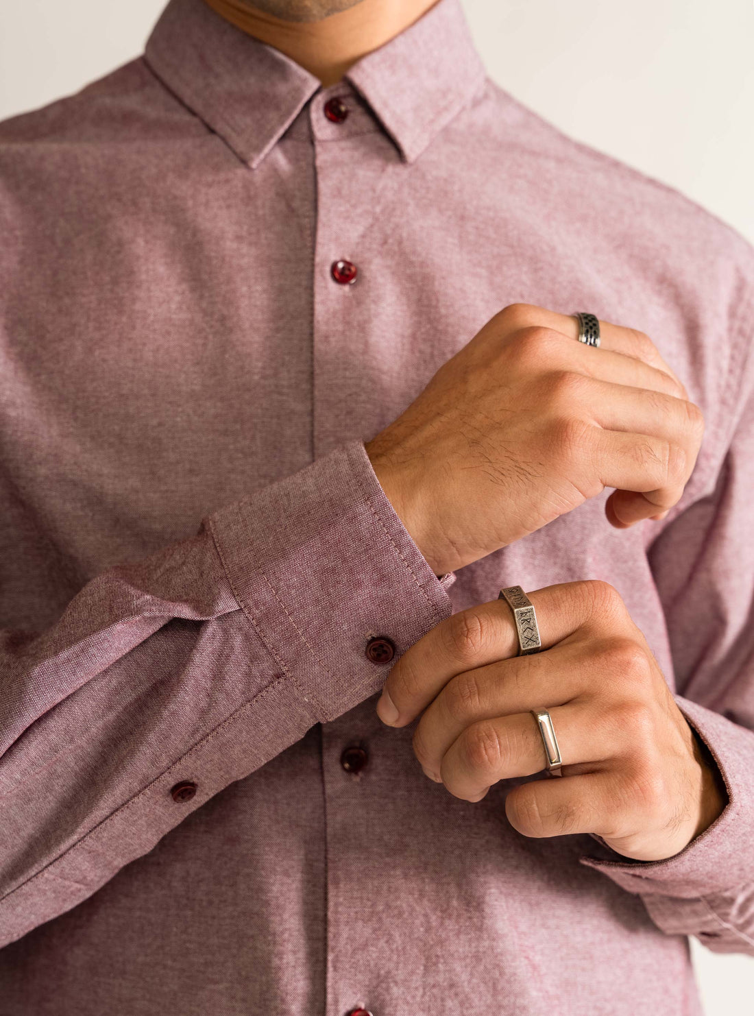 Classic Fit Shirt, Vino Tinto