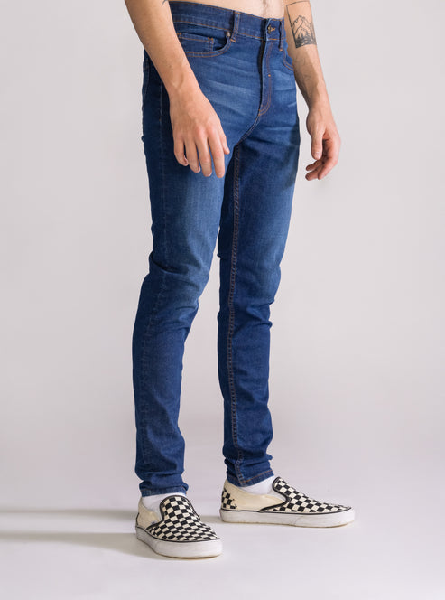 Seems Like Skinny Jeans, Azul Obscuro