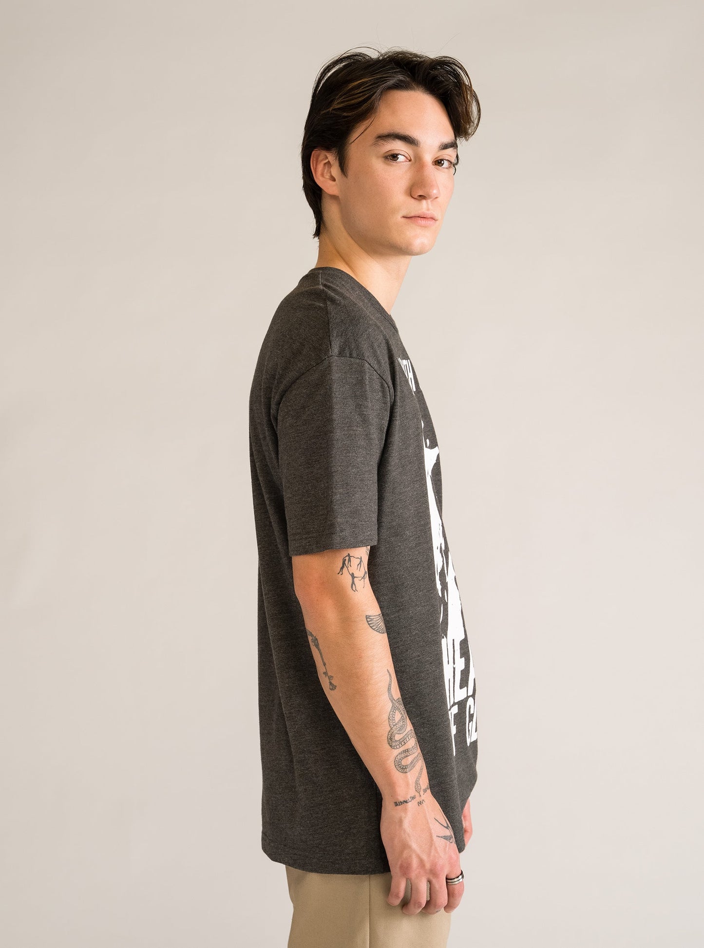Once I had a love Drop T-Shirt, Gris Obscuro