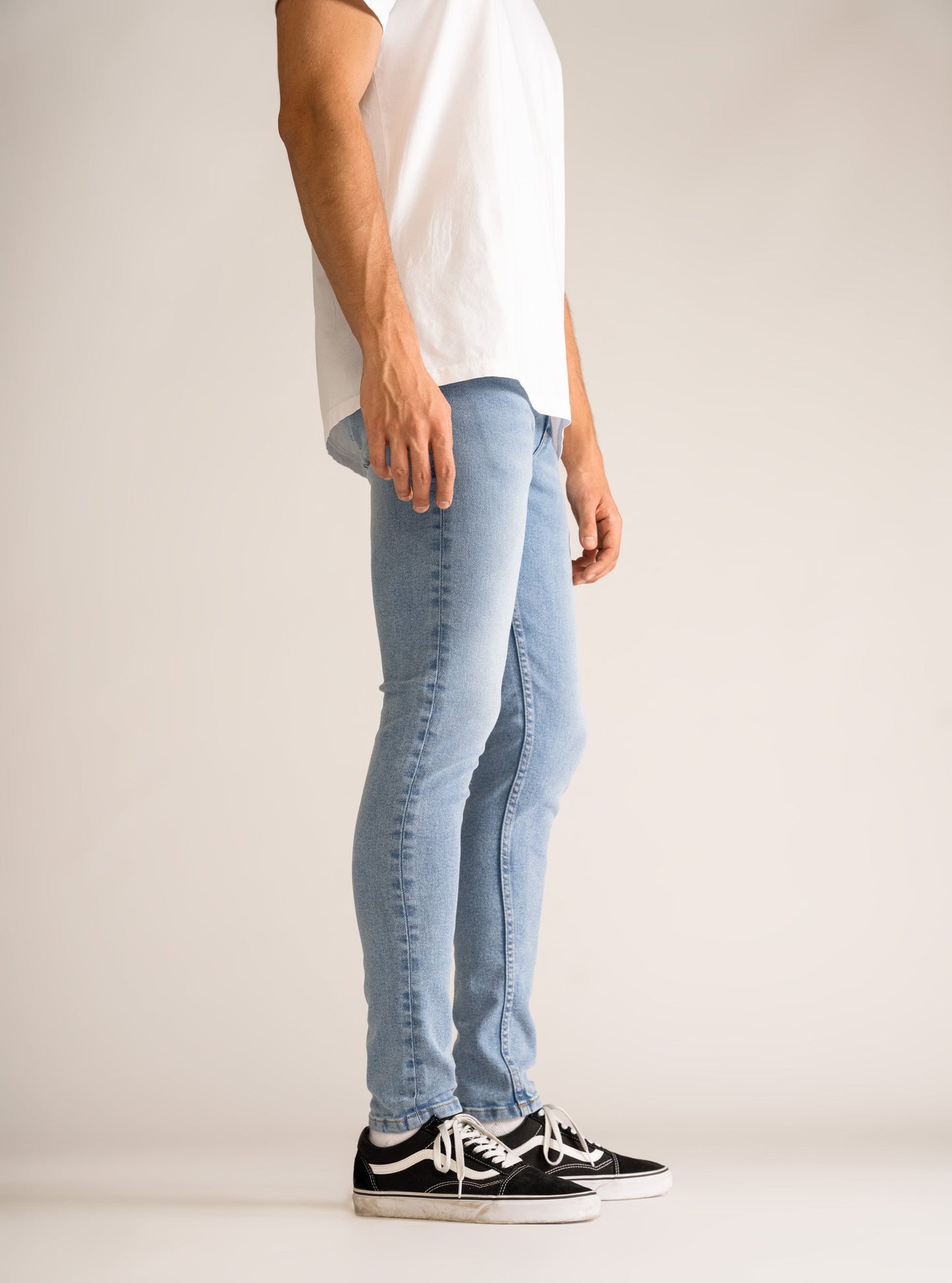 Double Fantasy Skinny Jeans, Celeste