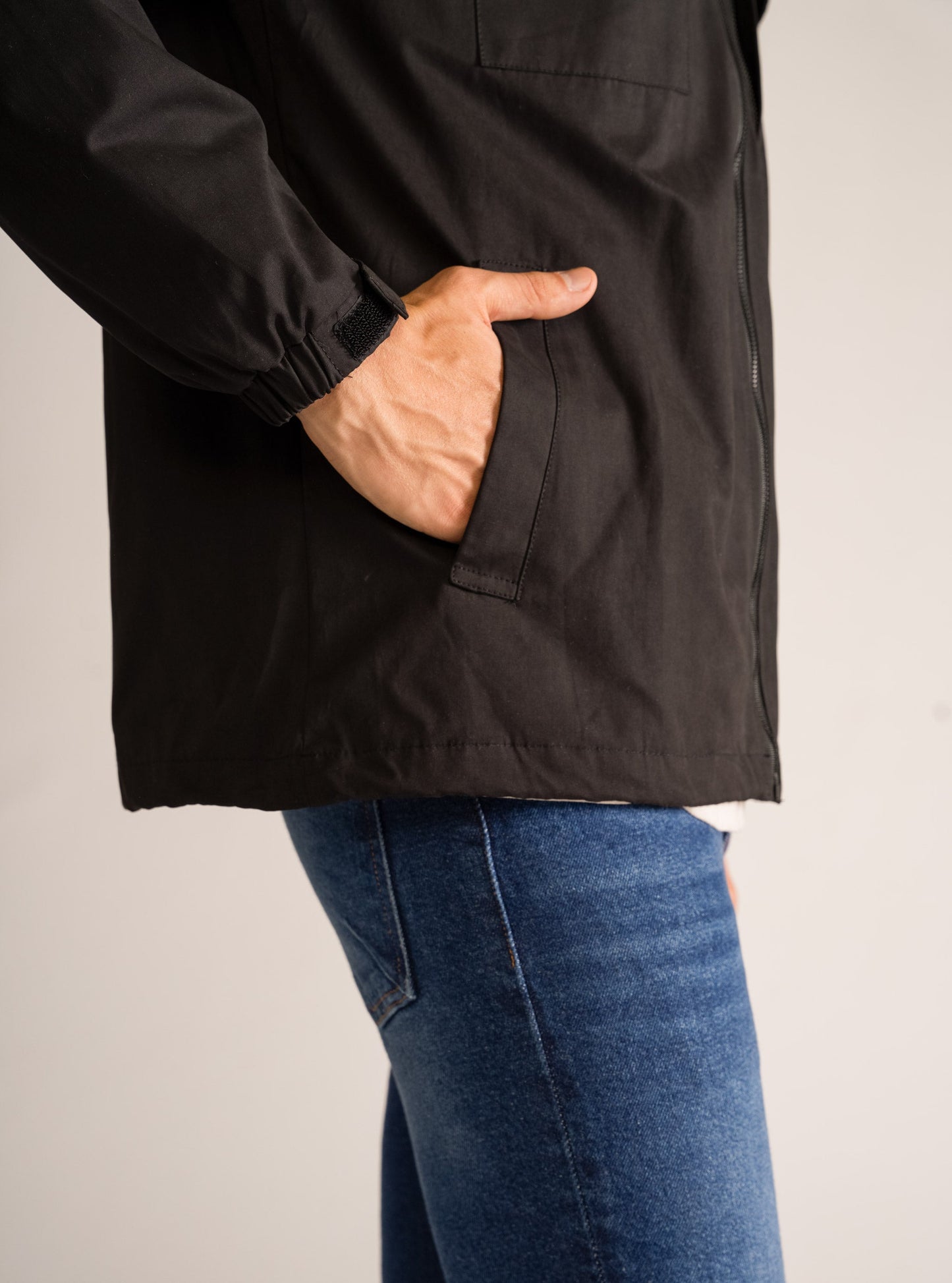 What You Need Nylon Jacket, Negro
