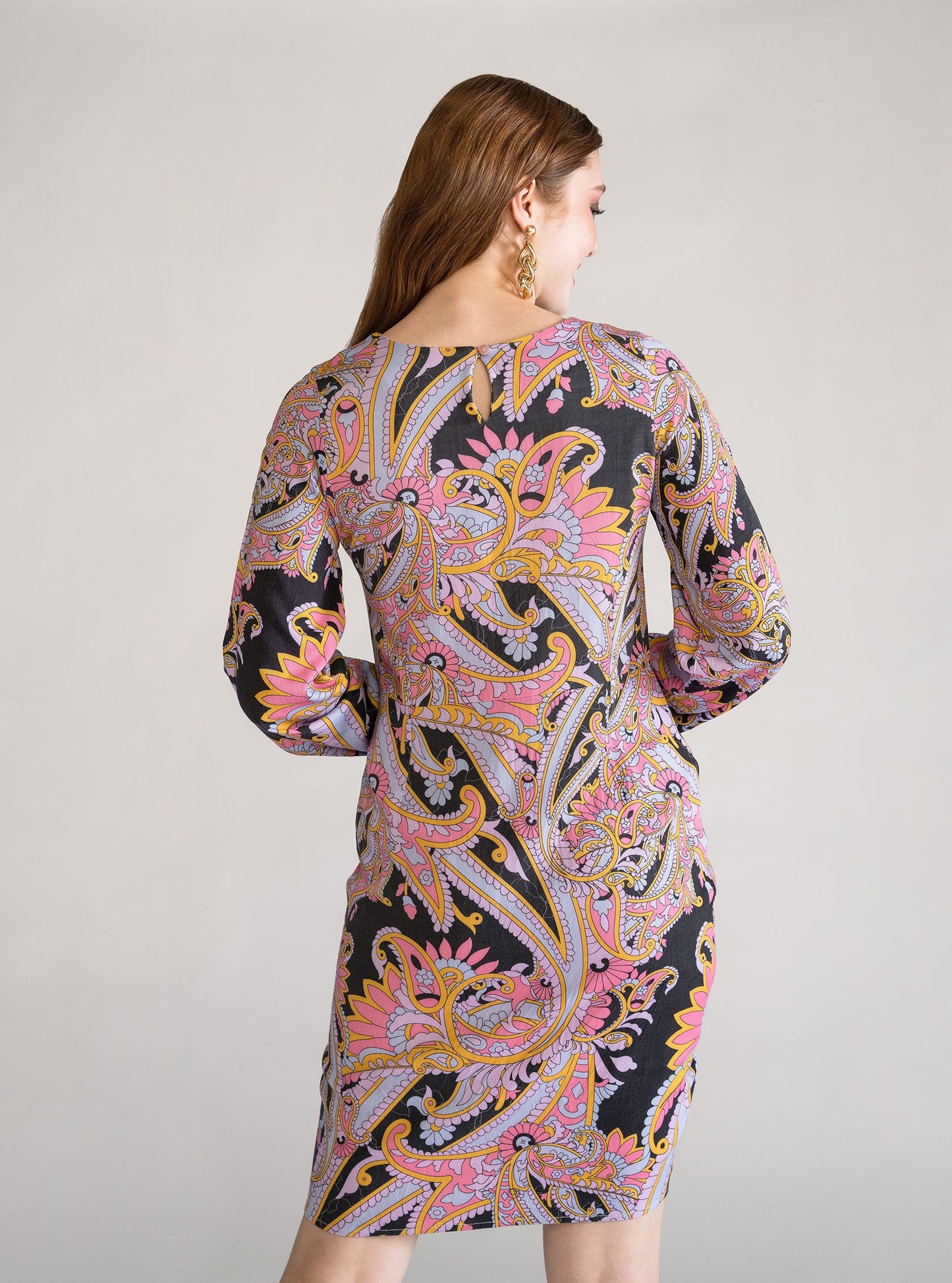 Gotta Watch Dress, Morado Claro