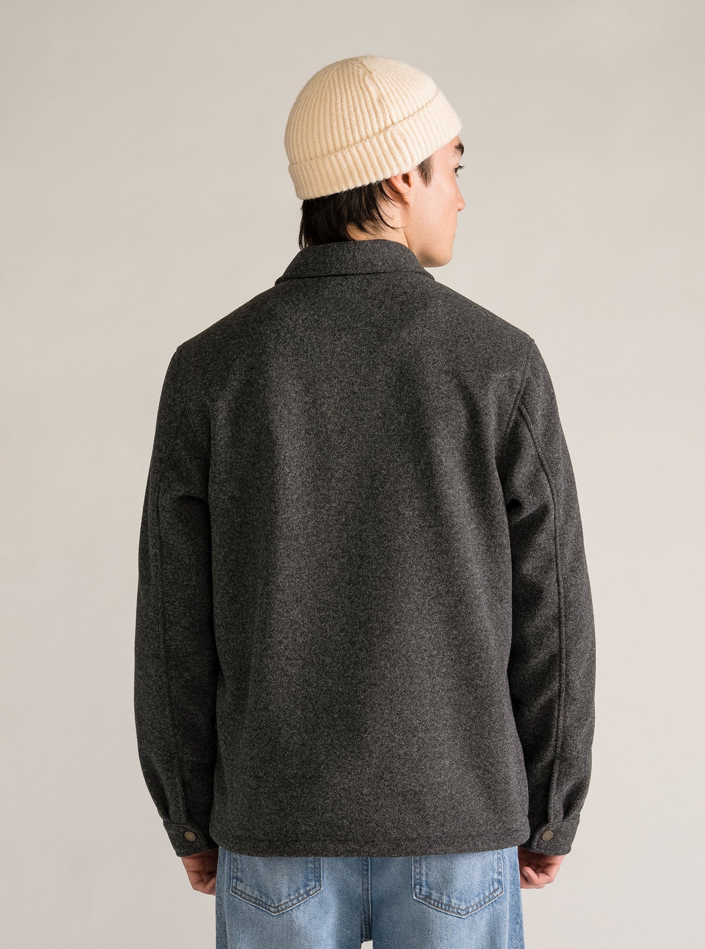 No Joke Jacket, Gris Claro