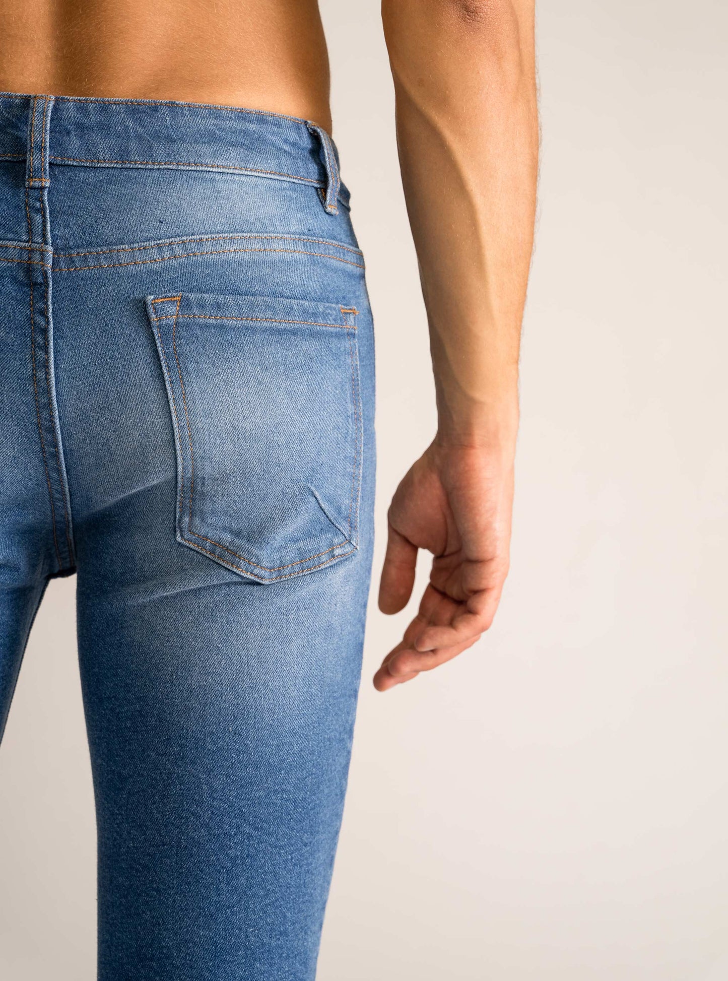 New Rolex Skinny Jeans, Azul Claro