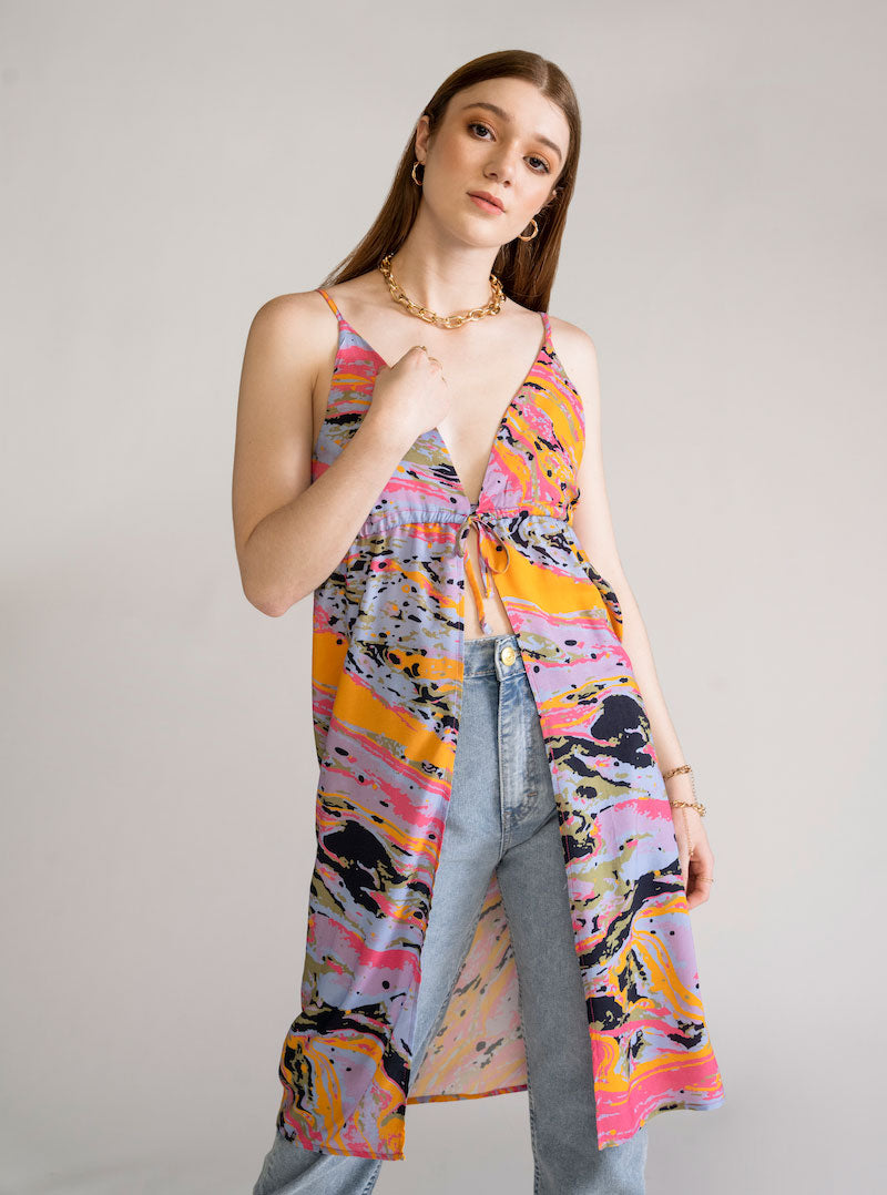Heat Wave Blouse, Rosado