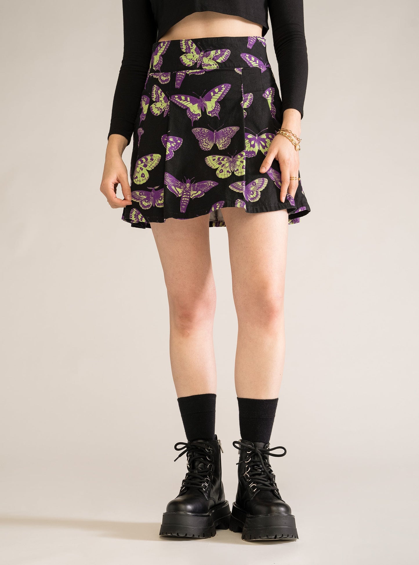 Bring It Back Skirt, Carbón