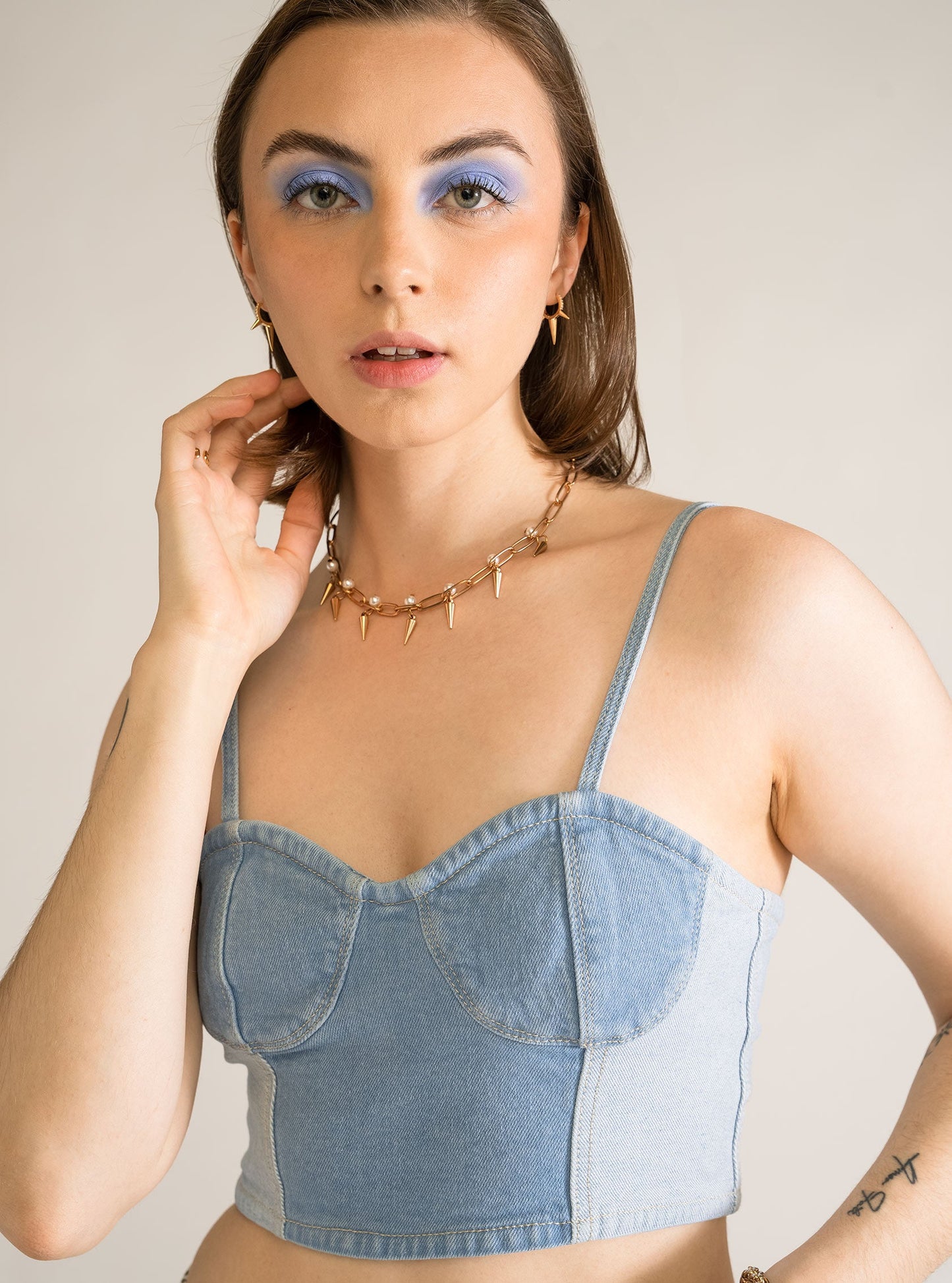 Trouble in Paradise Corset, Celeste