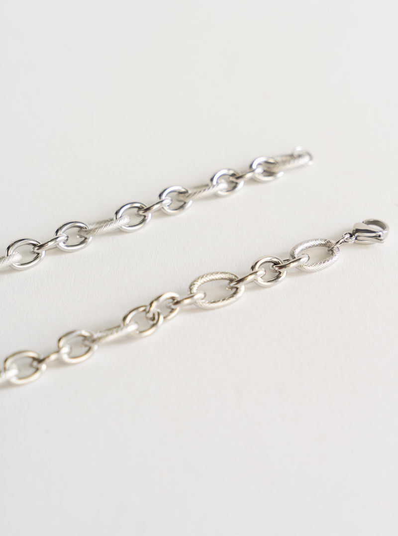 Paper Clip Chain, Plateado