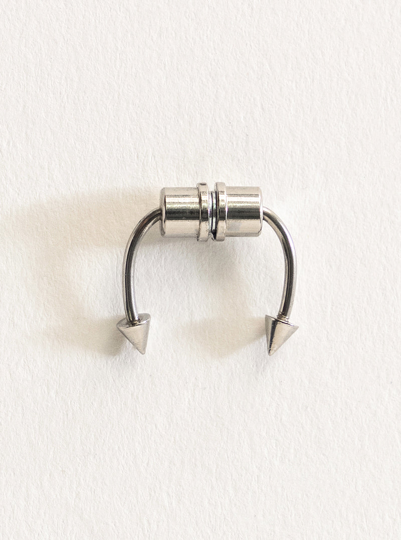 Just My Way Faux Piercing, Plateado