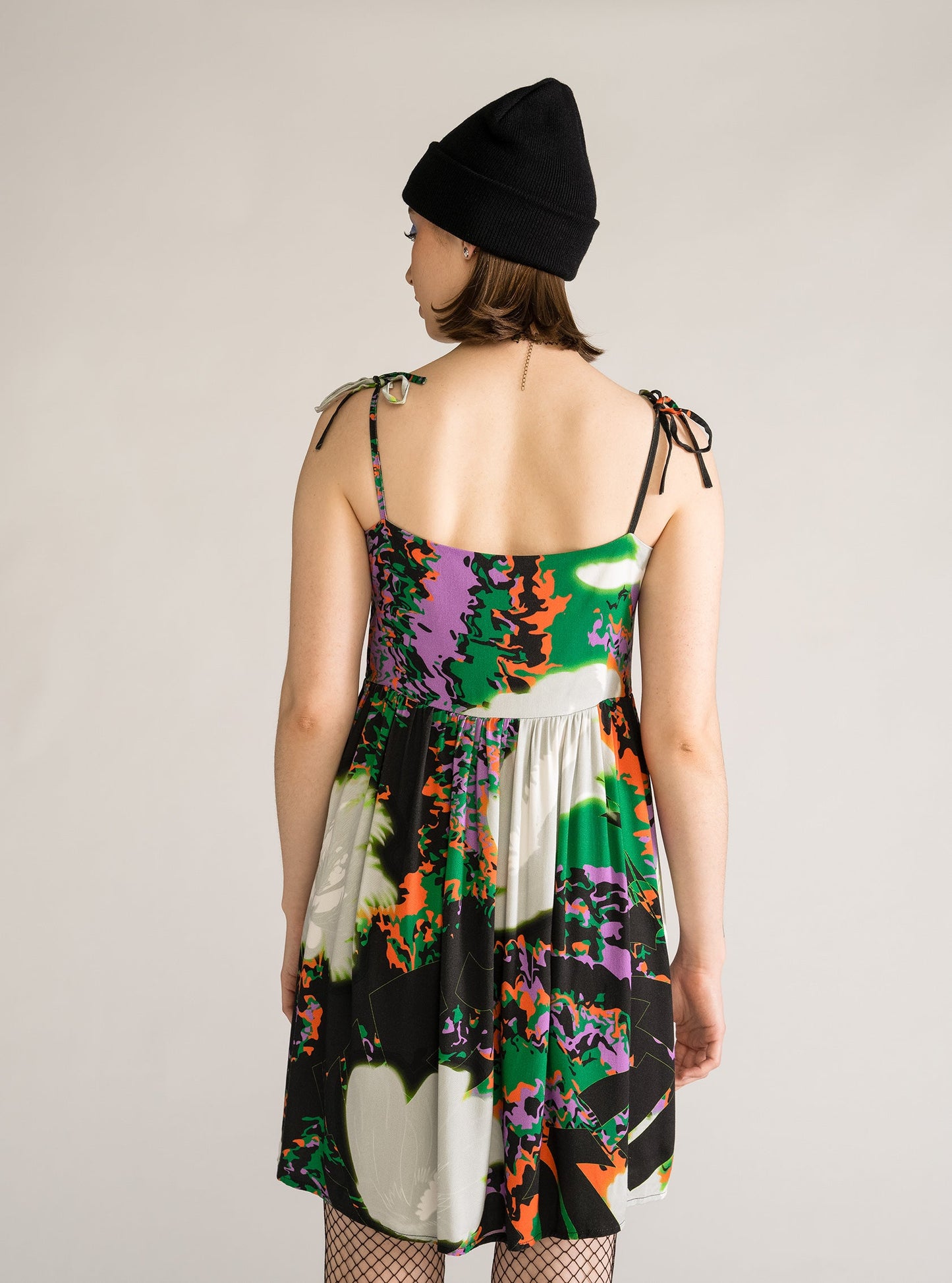 Regency Psycho Dress, Negro