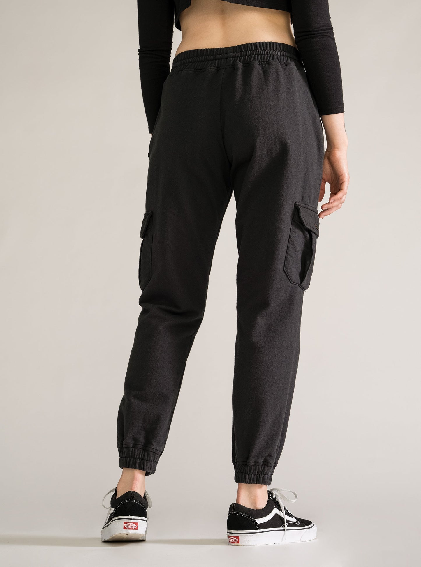 Vibing Cargo Pants, Negro