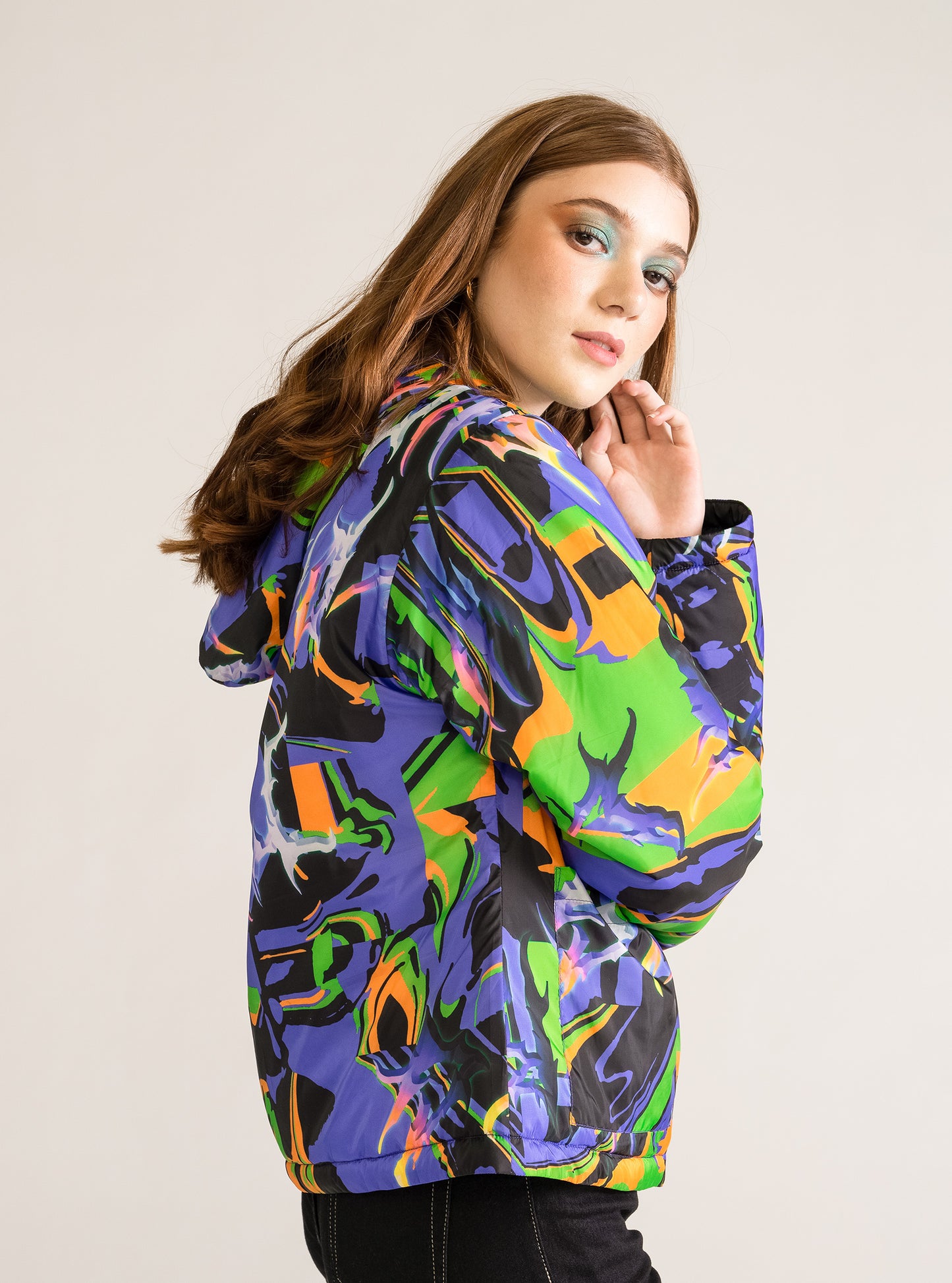 Happy Now Jacket, Morado