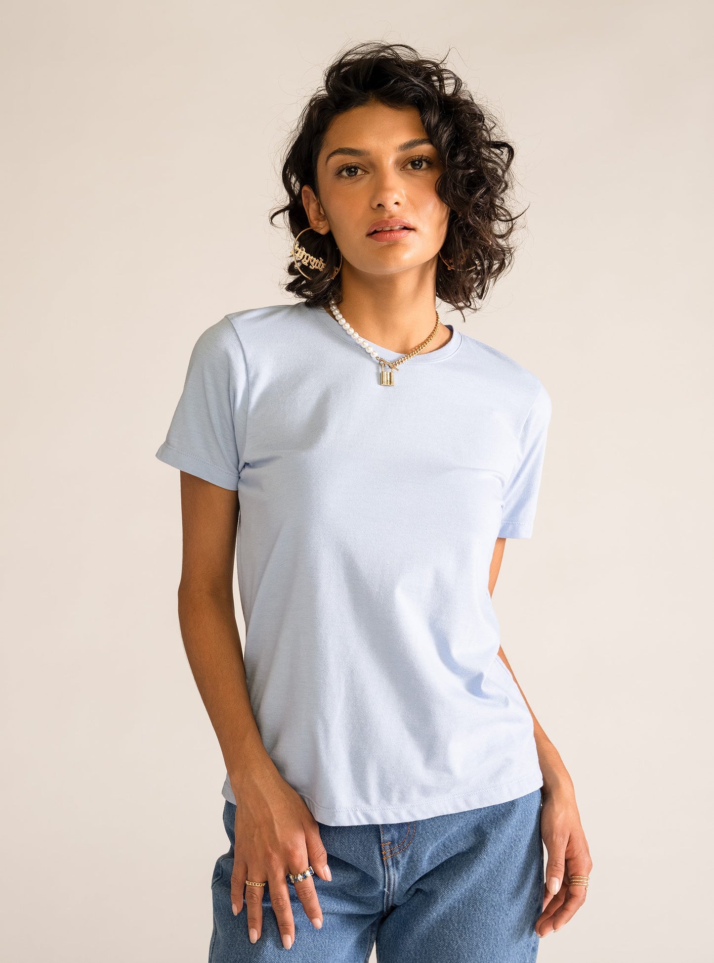 The Main One Tee, Celeste