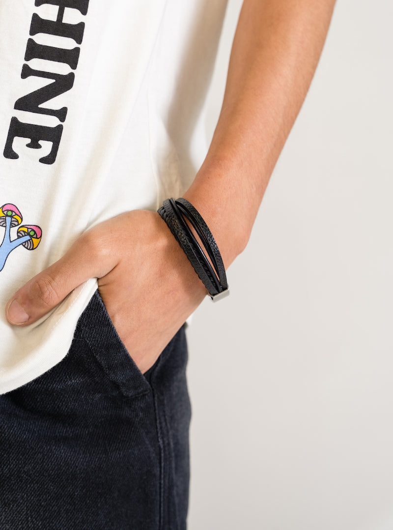 Multi Essentials Bracelet, Negro