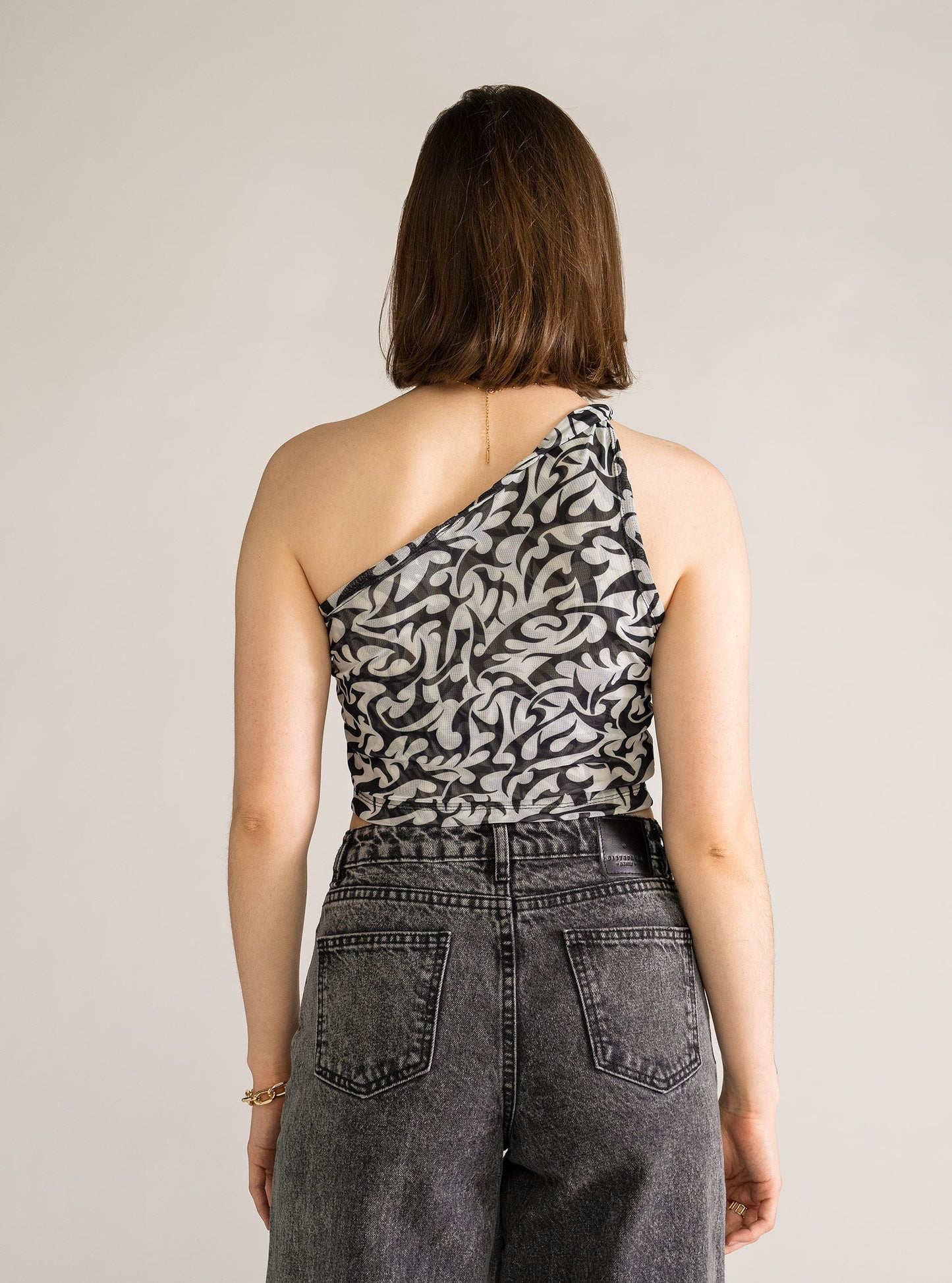 Twisted & Shout Top, Blanco