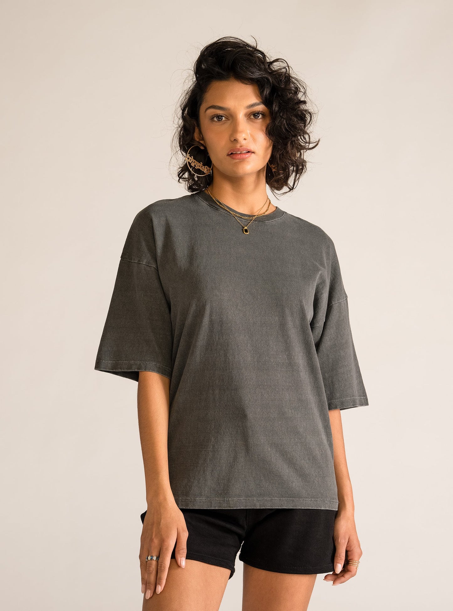 Sickie Summer Bit Tee, Gris Claro