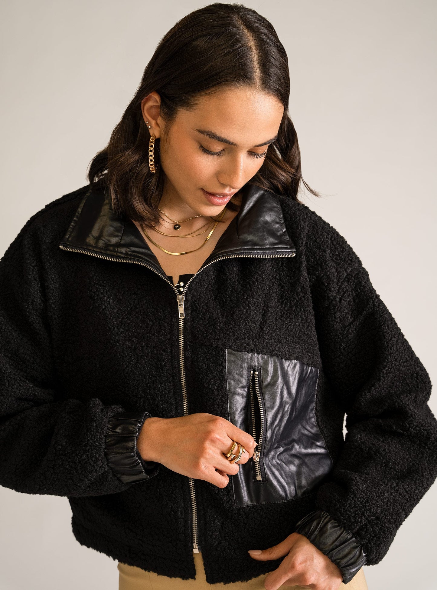 Cozy Destination Jacket, Negro