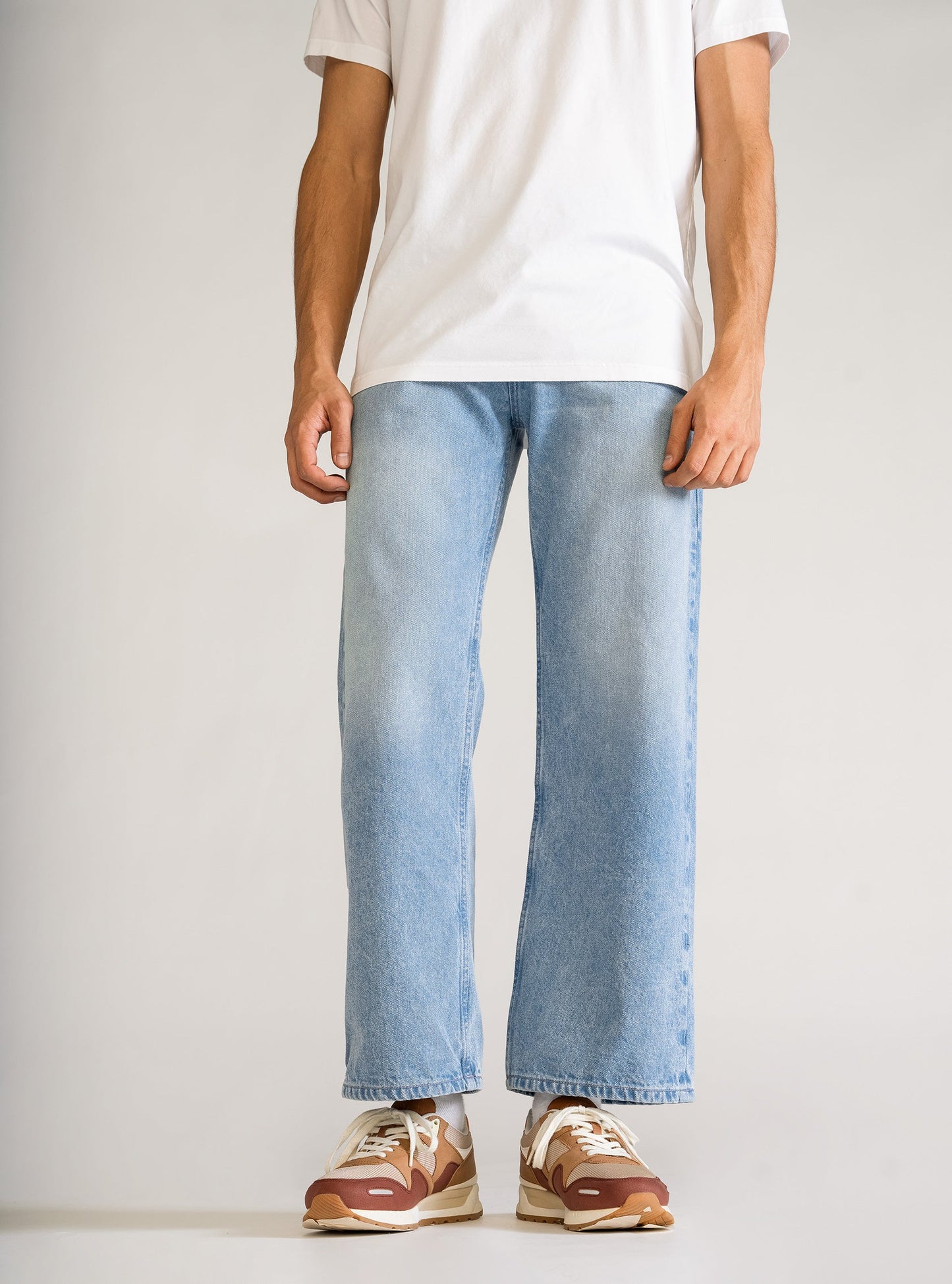 Full Force Baggy Vintage Jeans, Celeste