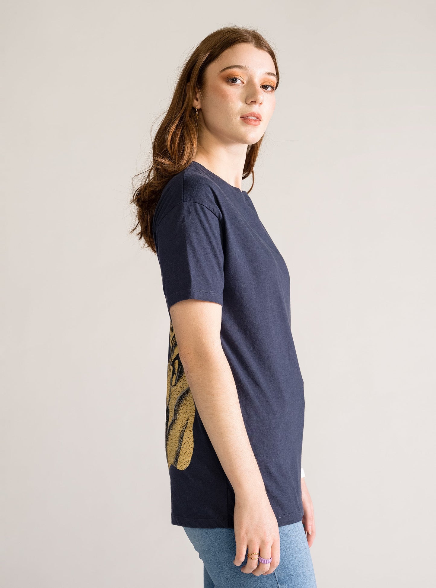 Franken Tee, Azul Obscuro