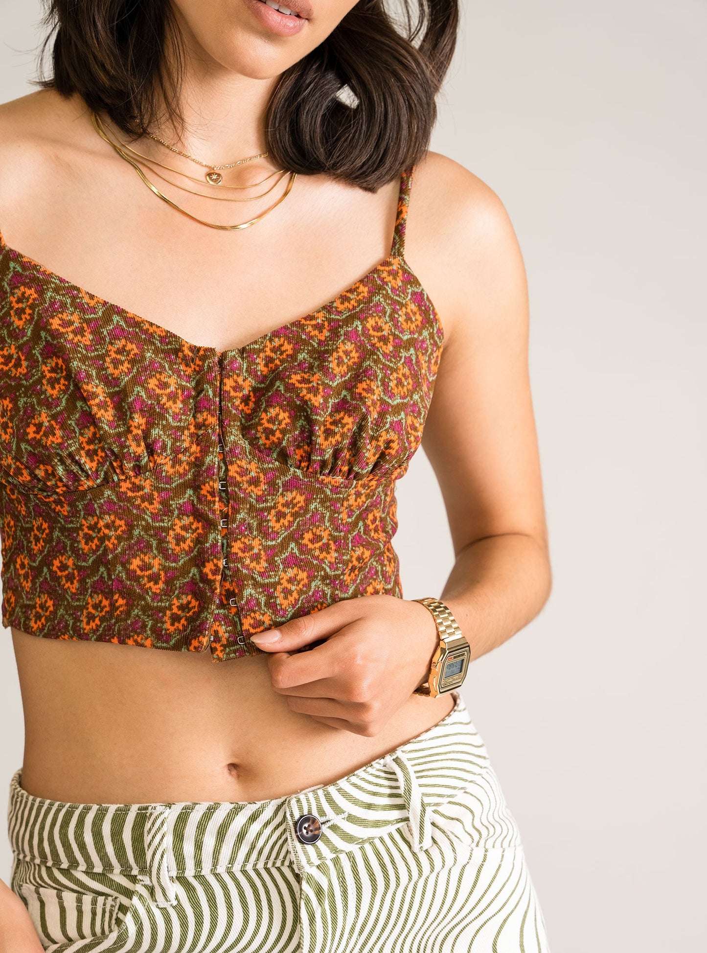 Hook & Eye Blouse, Café Obscuro