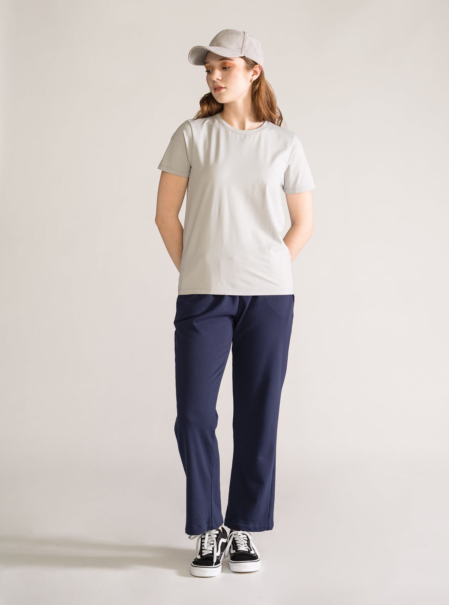 Straight Comfy Pants, Azul Obscuro
