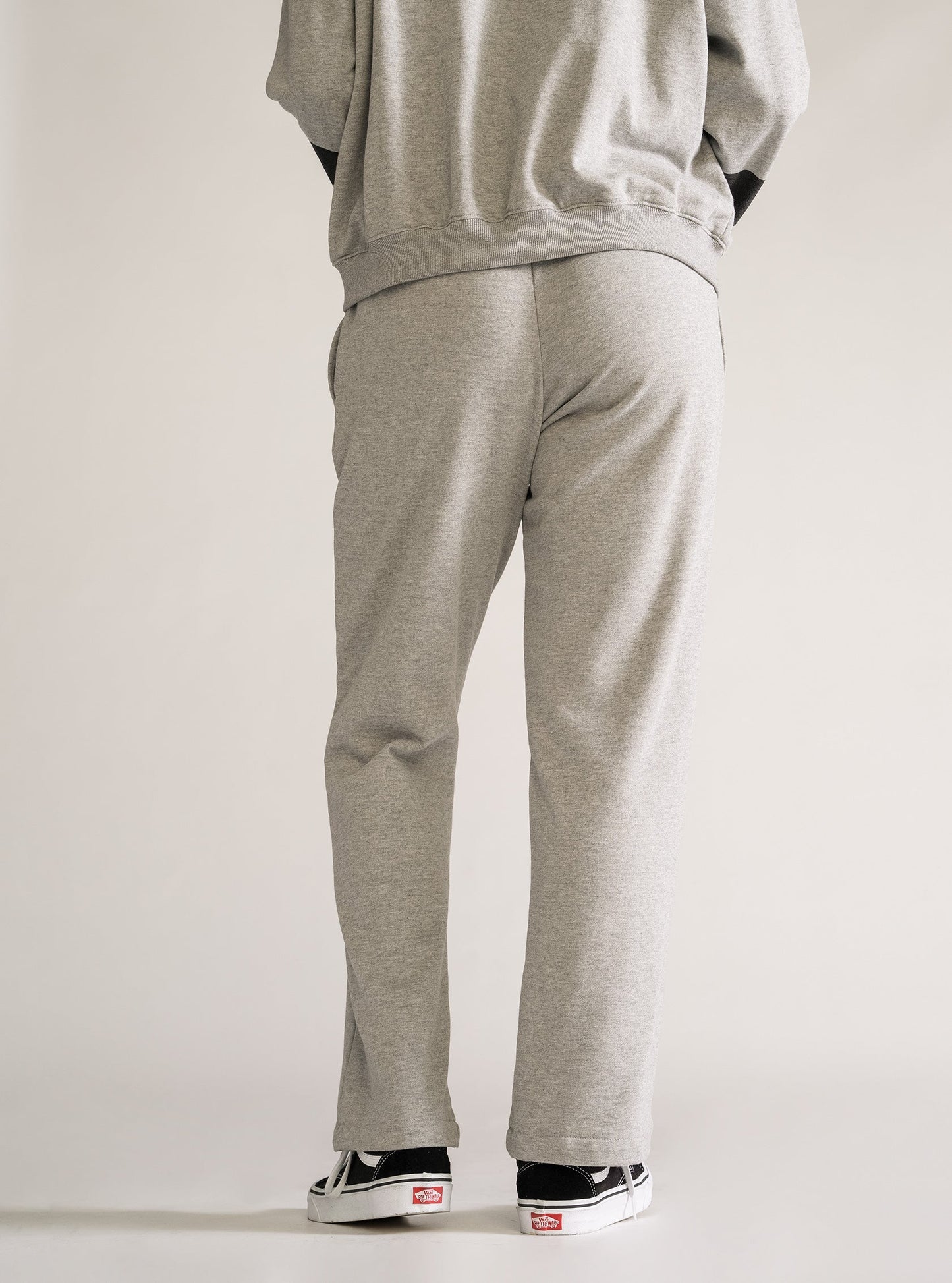 Straight Comfy Pants, Gris Claro
