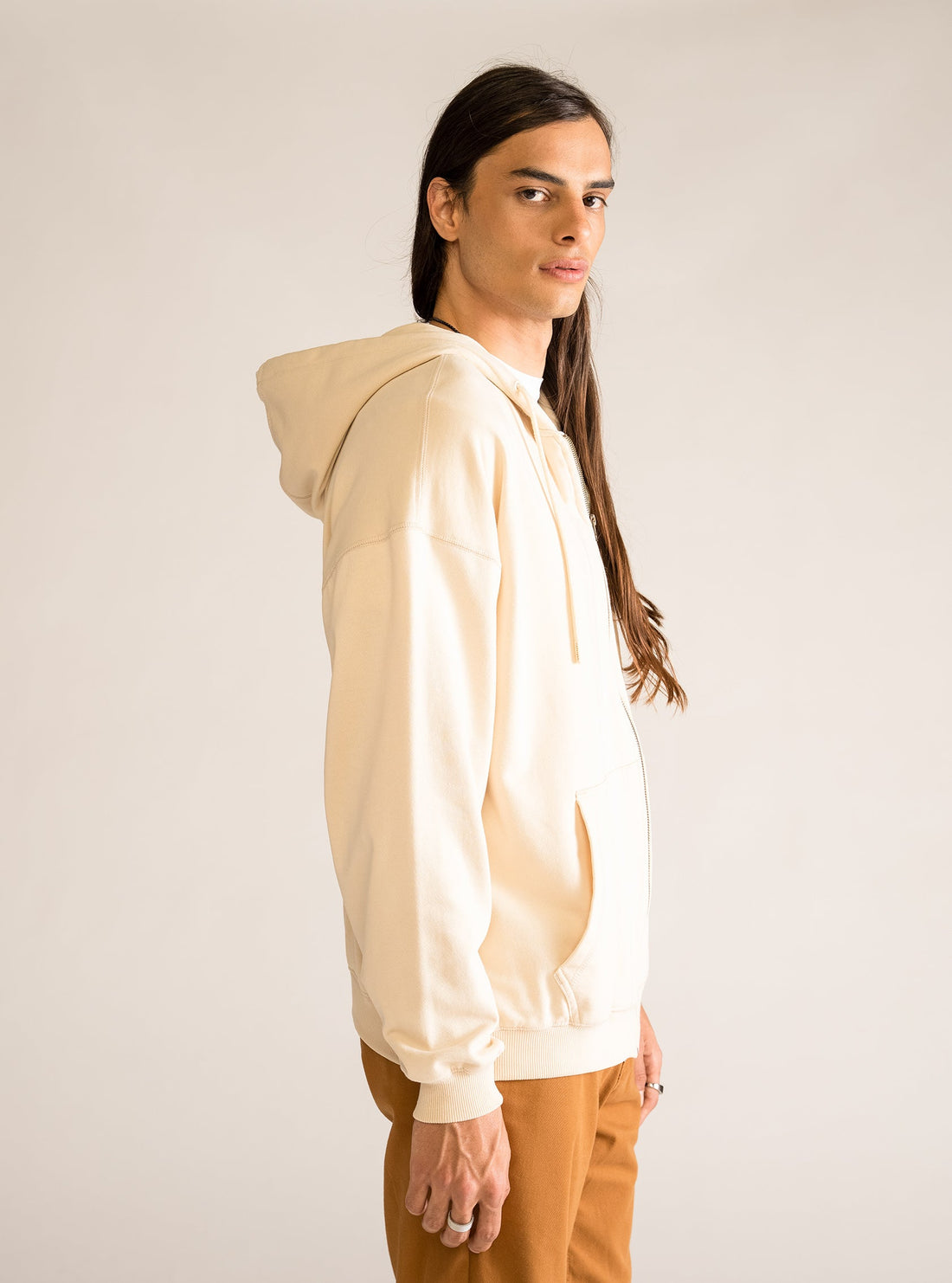 Reckless Behavior Hoodie, Beige