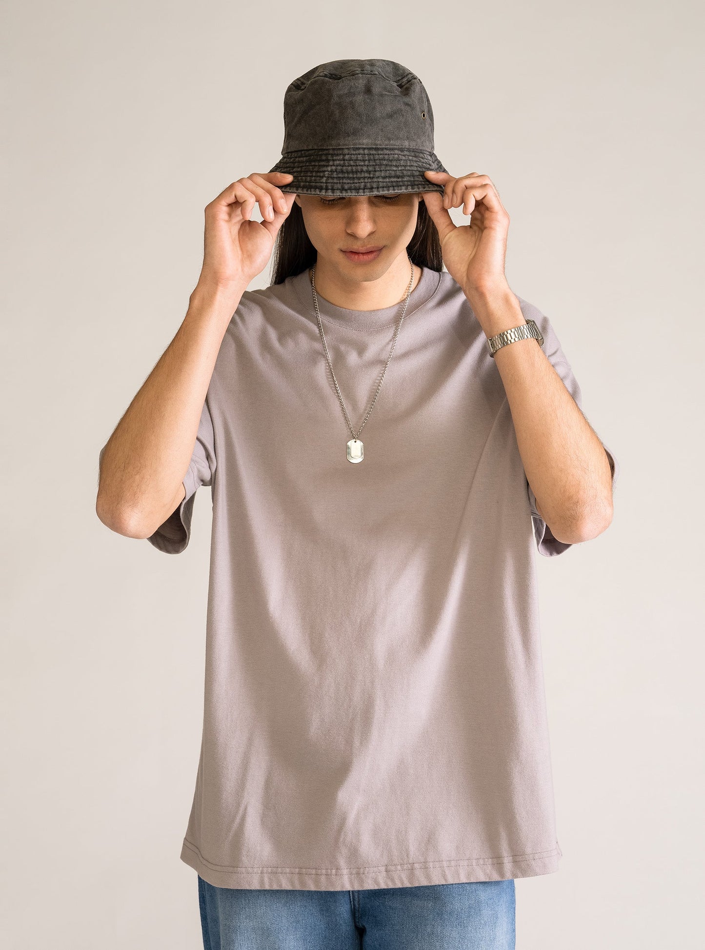 Dark Light T-Shirt, Gris Claro