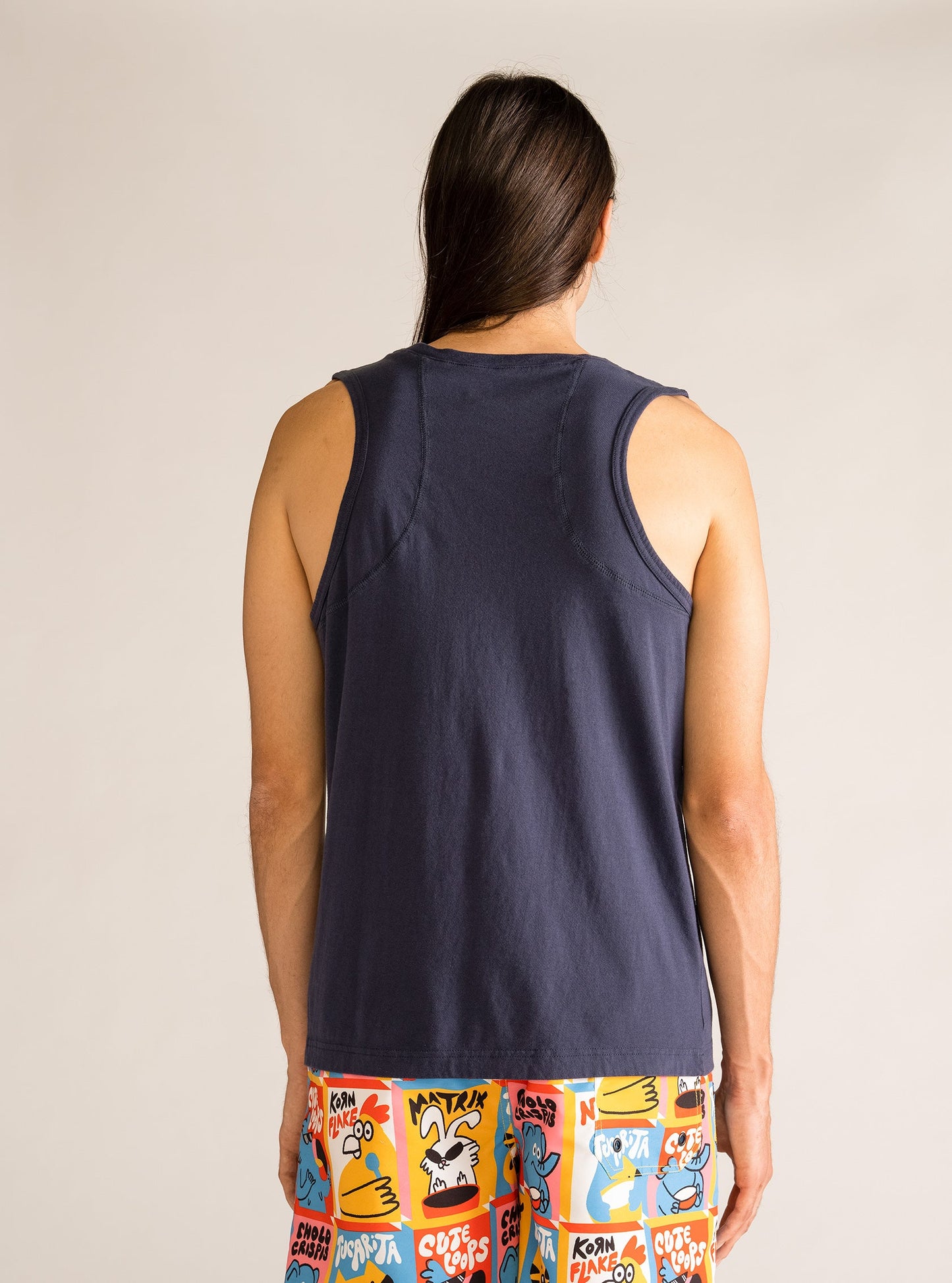 Summer Tank Top, Azul Obscuro