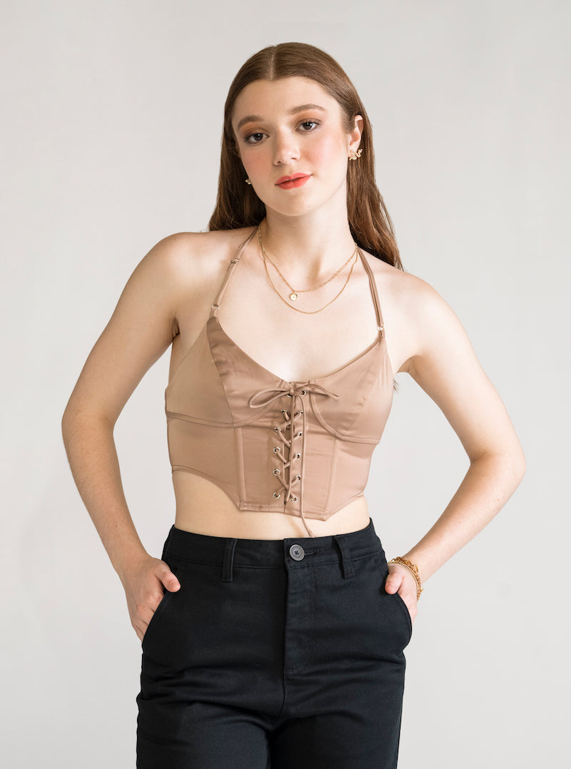 Hearter Bustier, Beige