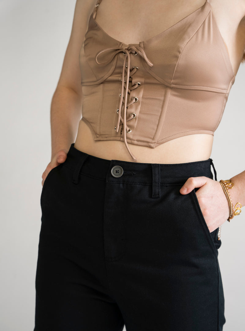 Hearter Bustier, Beige