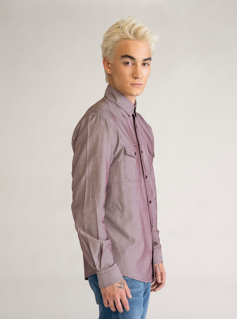 From Start To Finish Shirt, Morado