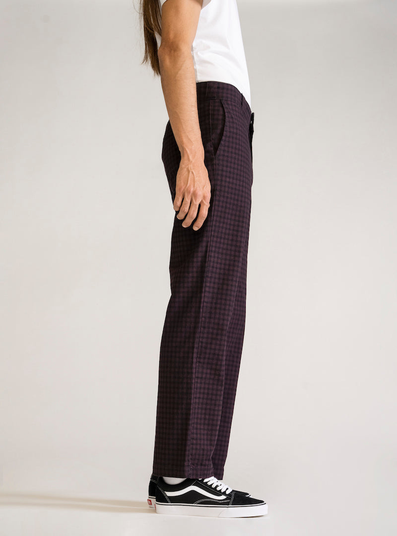 Small Plaid Pants, Morado