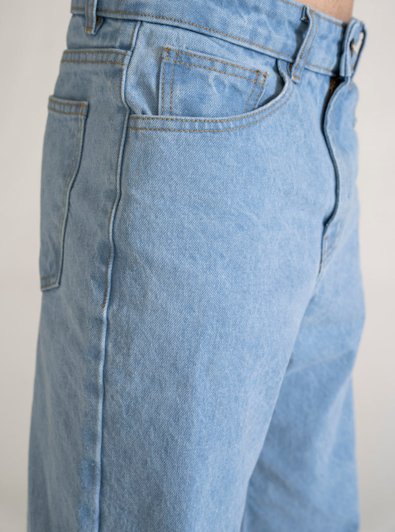 Living Dead Straight Jeans, Celeste