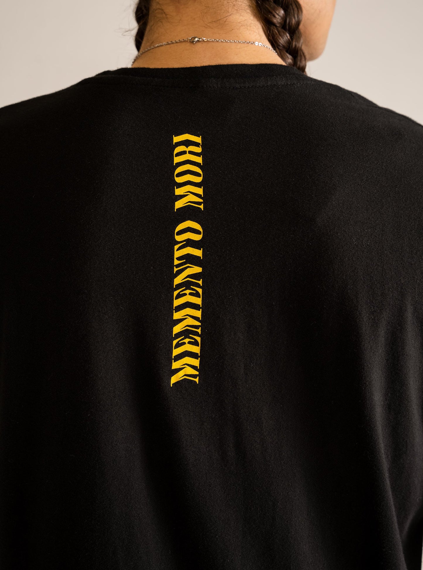 Memento Drop T-Shirt, Negro