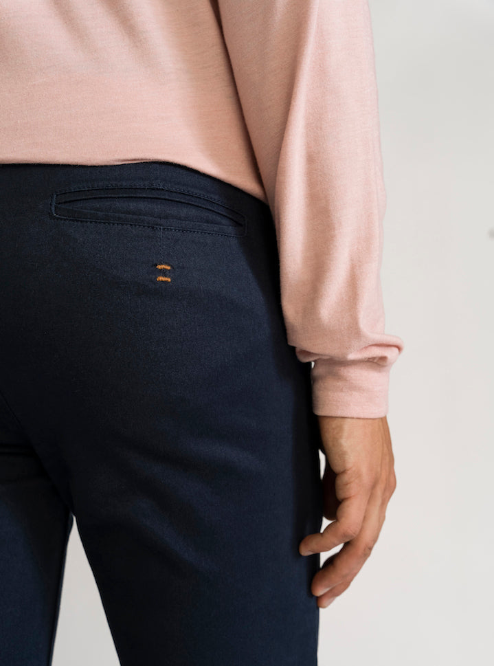 The New Classic Skinny Pants, Azul Obscuro