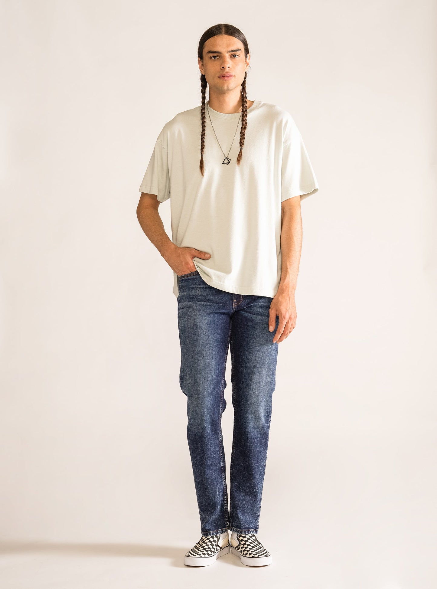 Groupie Love Short Sleeve Drop T-Shirt, Verde Menta