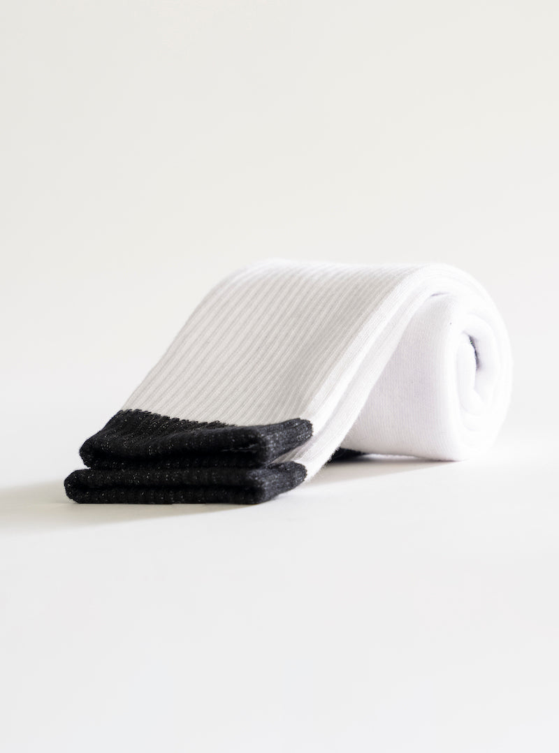 Basic Socks, Blanco