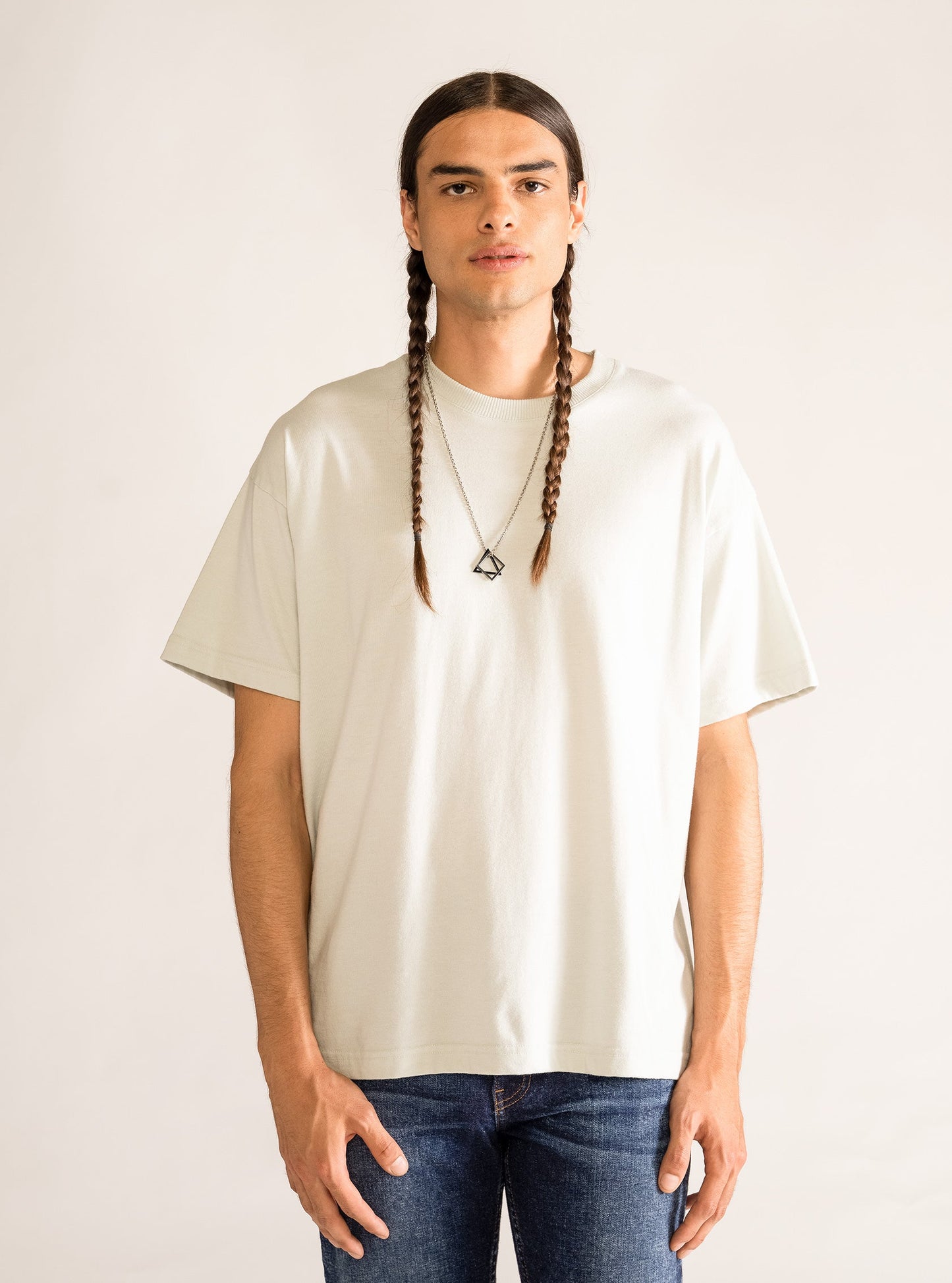 Groupie Love Short Sleeve Drop T-Shirt, Verde Menta