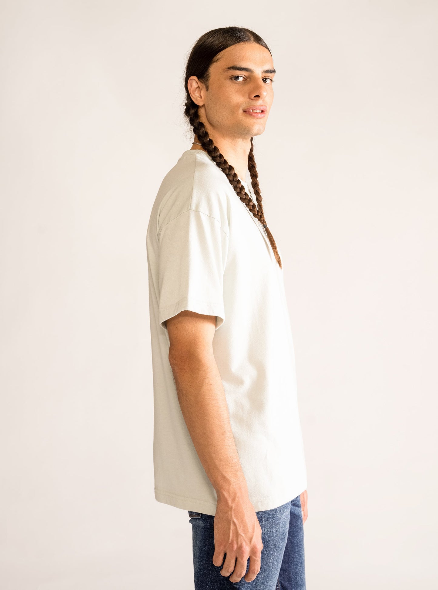 Groupie Love Short Sleeve Drop T-Shirt, Verde Menta
