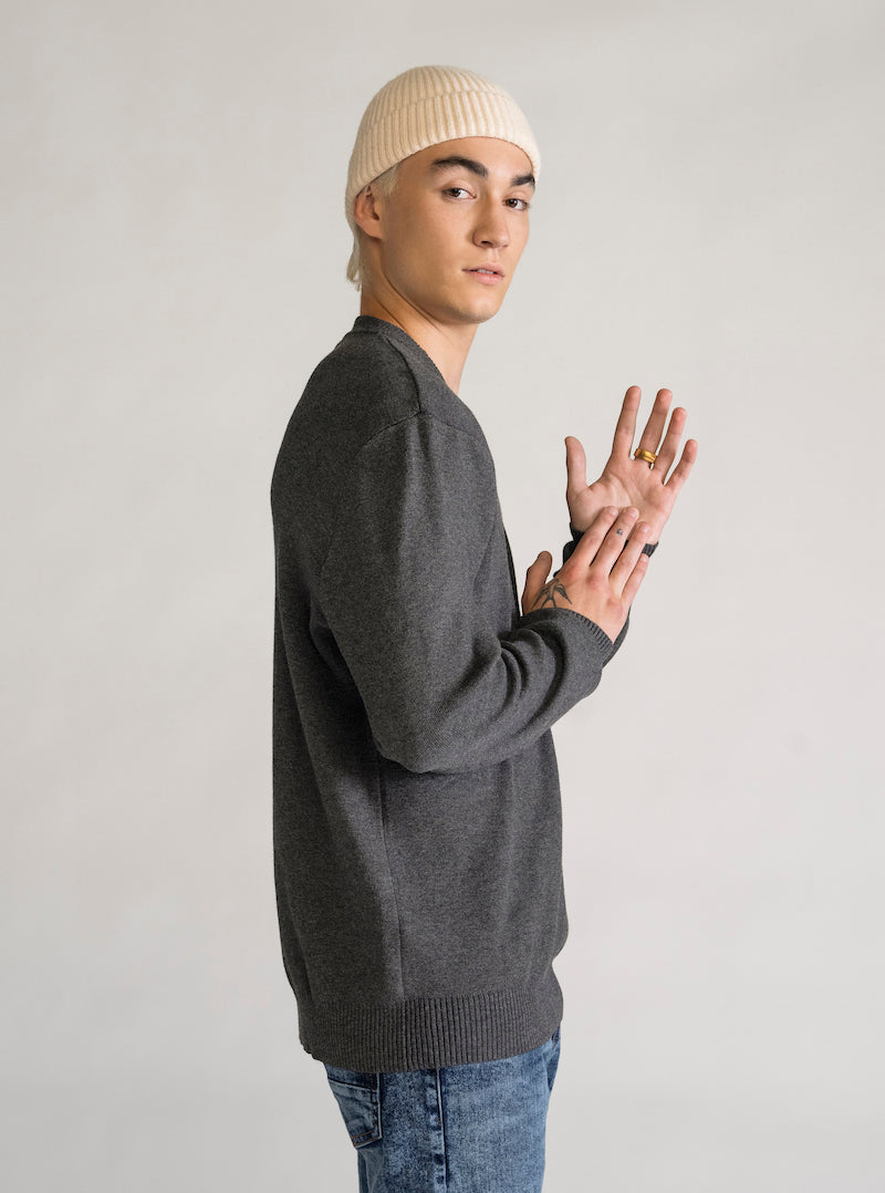 Up Town Sweater, Gris Claro