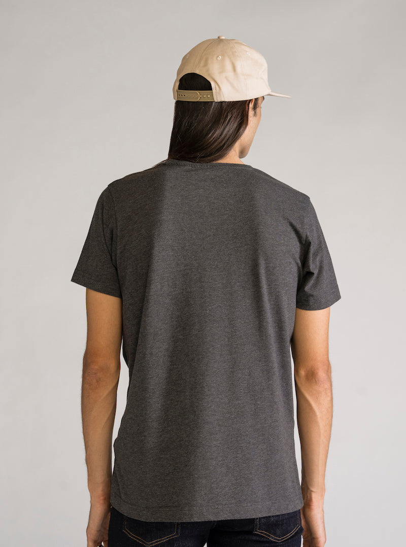 Everyday T-Shirt V, Gris Obscuro