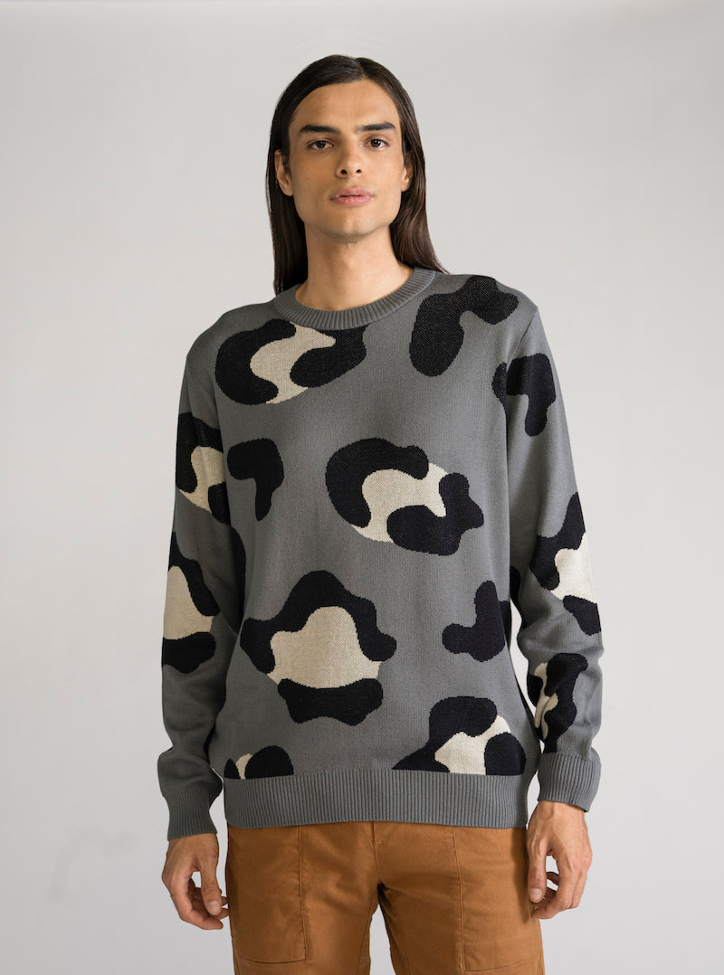 All Savagery Sweater, Gris Claro