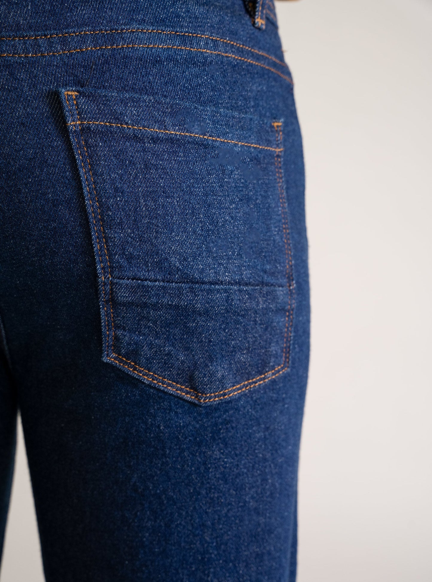 Pocket With Money Jeans, Azul Obscuro