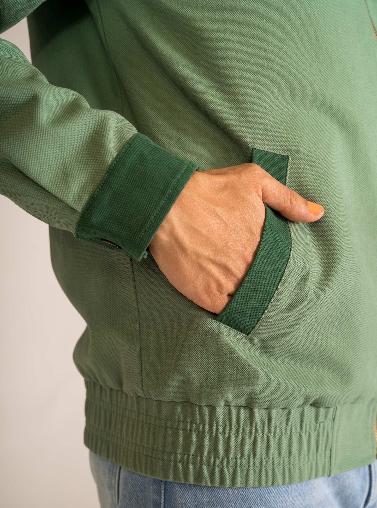 Strange Times Jacket, Verde Claro