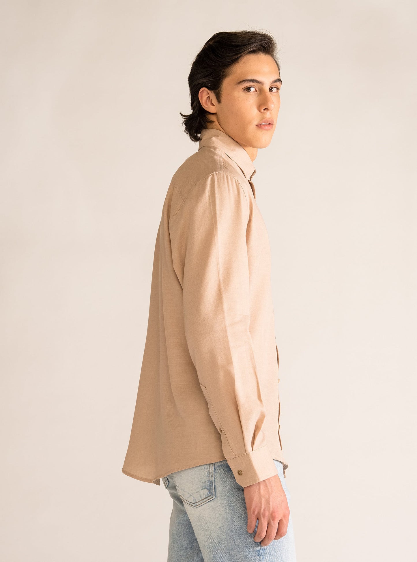Alibi Long Sleeve Shirt, Kaky