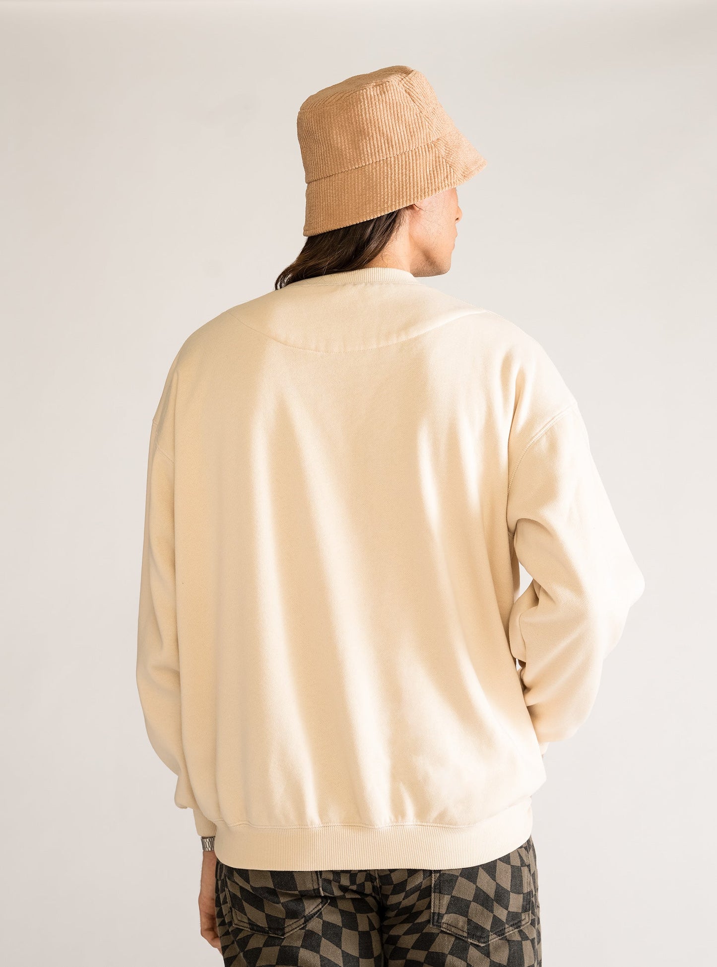 The Perfect Crew Neck, Beige