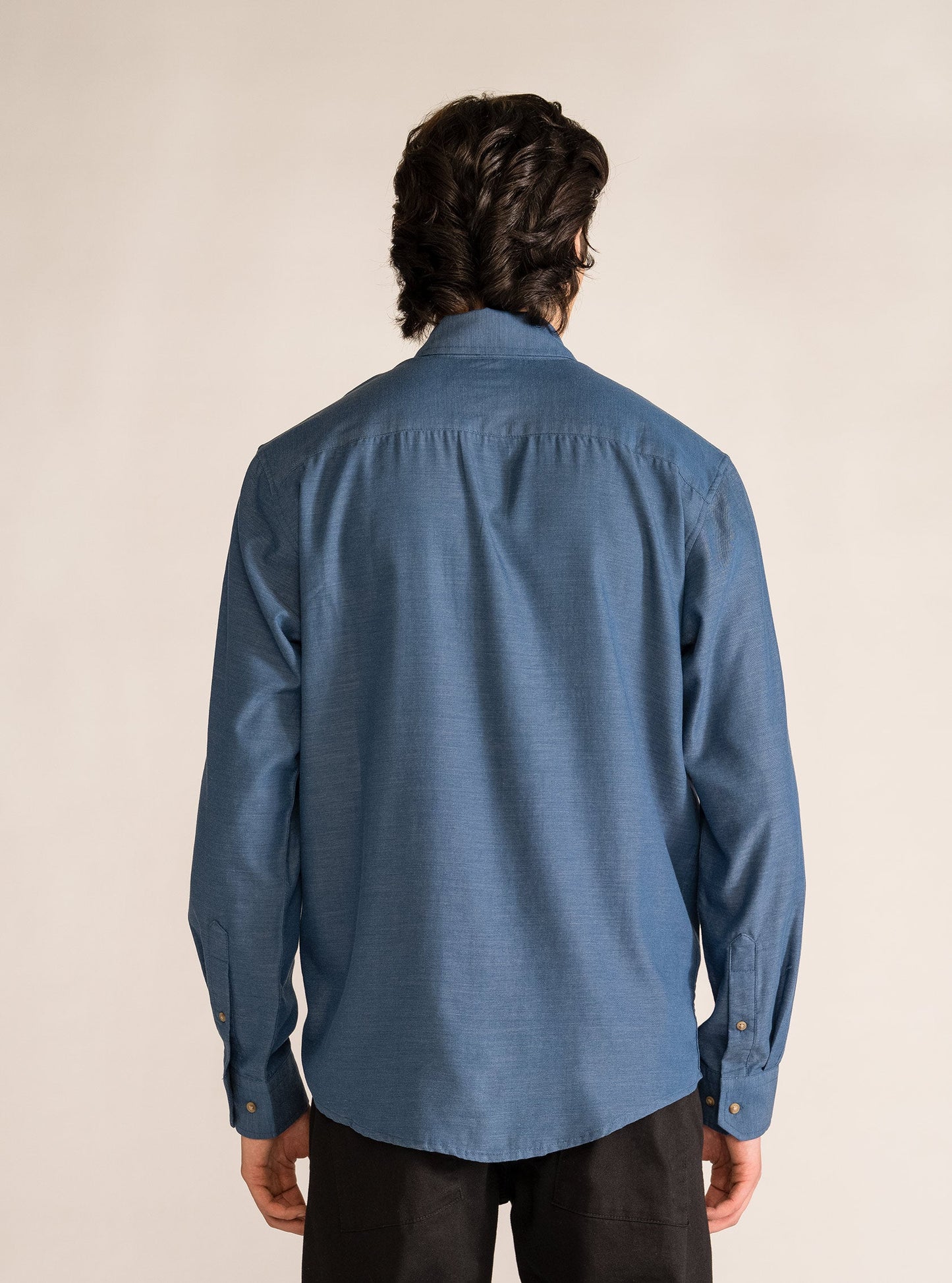 Alibi Long Sleeve Shirt, Azul Claro